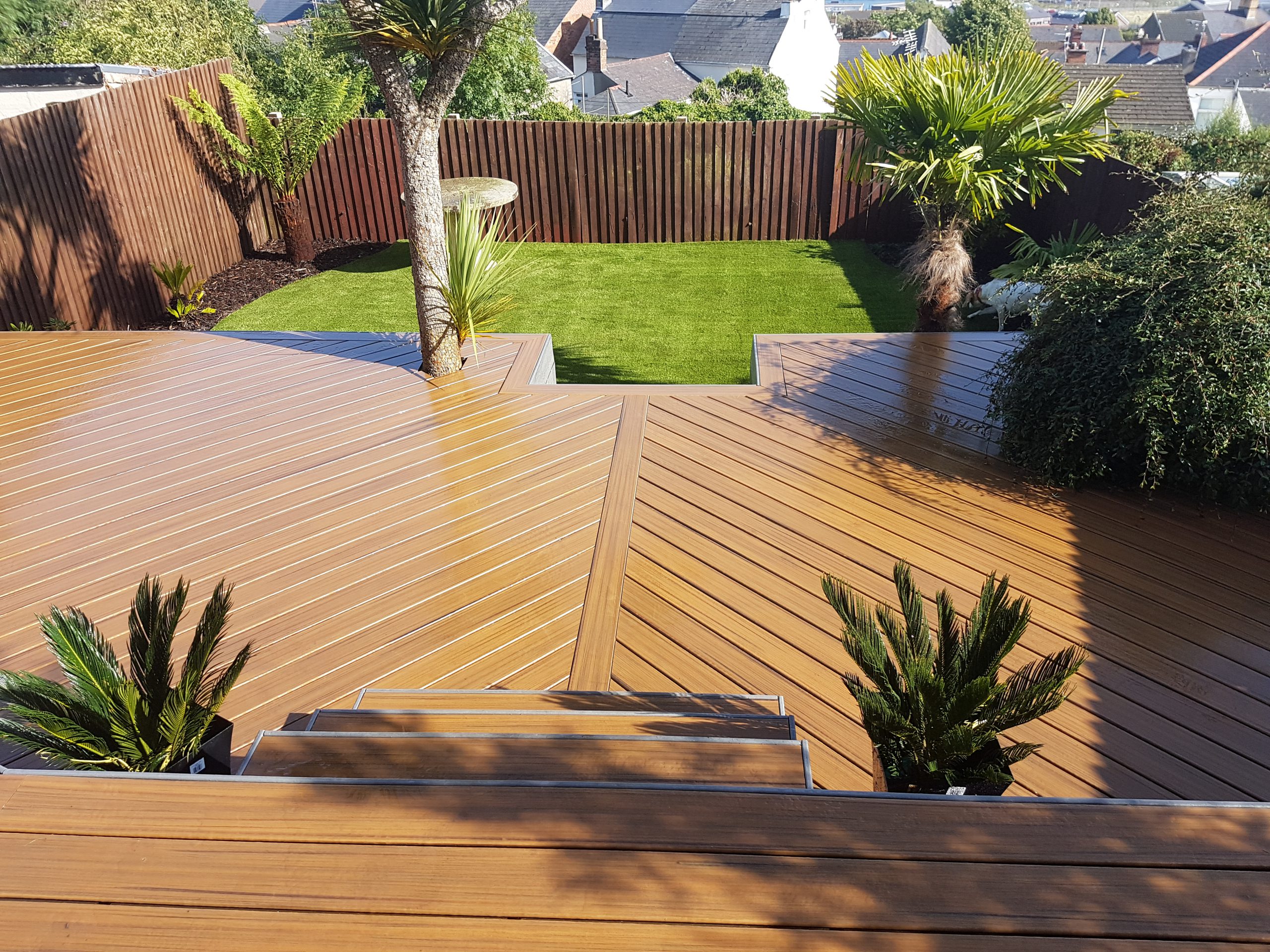 Composite Decking Easigrass Barry Cardiff 2017